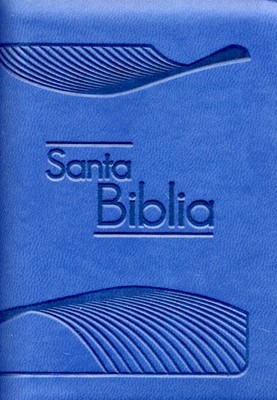 Biblia minibol azul 1960